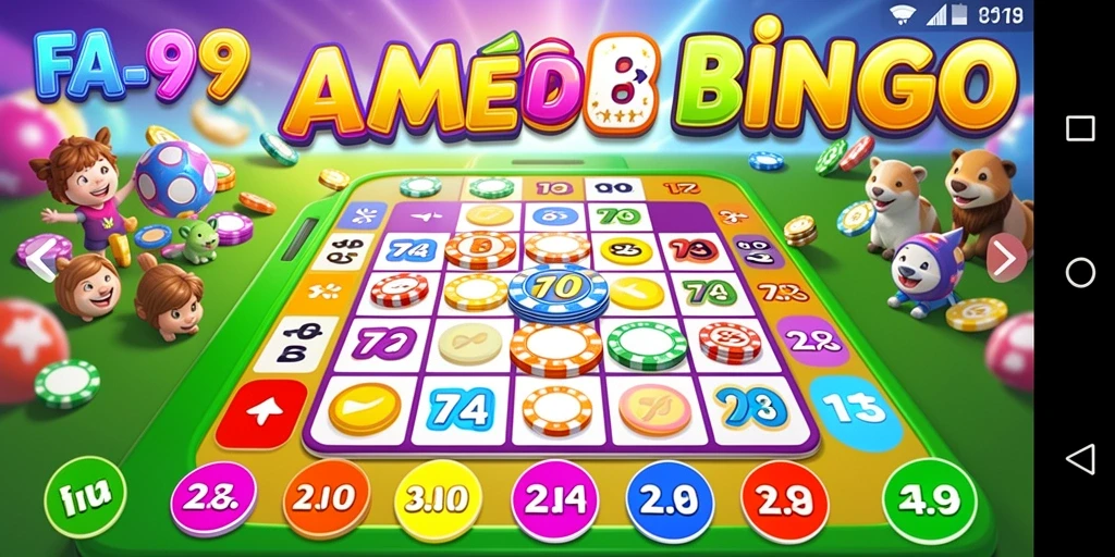 Gameplay seru Bingo di FA99 dengan desain yang menarik.