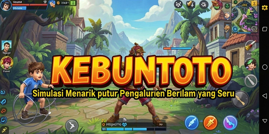 Tampilan gameplay seru dari KEBUNTOTO dengan simulasi yang mendalam.