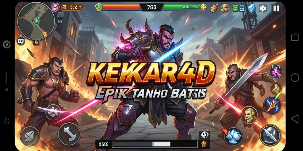 Tampilan gameplay Fighting yang mendebarkan di KEKAR4D.