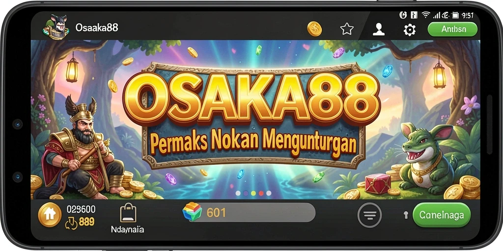 Tampilan gameplay OSAKA88 yang menakjubkan dan menarik.