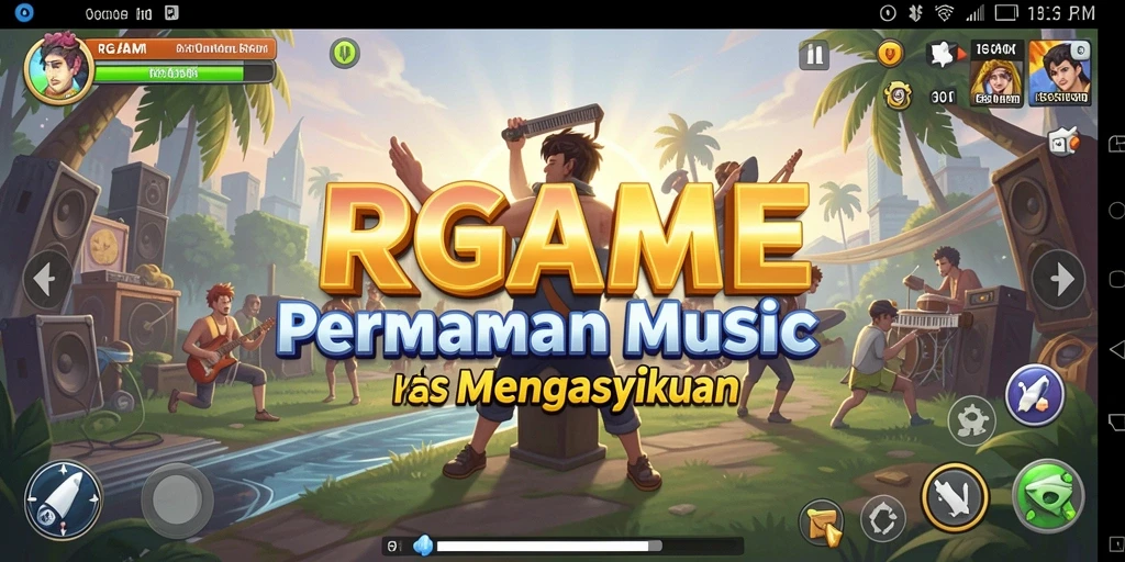 Tangkapan layar menunjukkan gameplay RPGAME yang menarik dan penuh aksi.