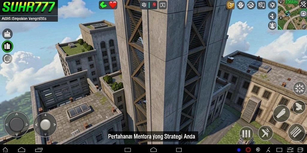 Gameplay menara pertahanan yang seru dan dinamis.
