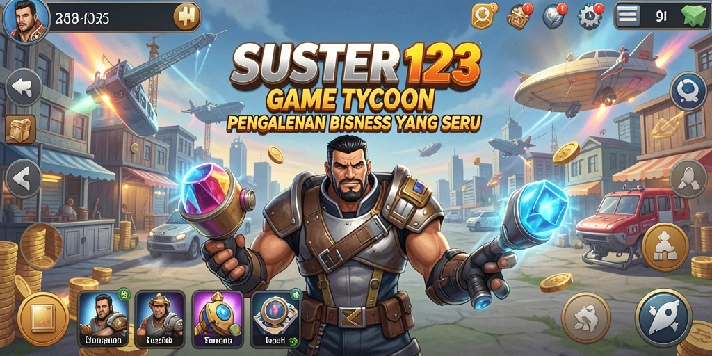 Tampilan gameplay SUSTER123 yang menarik dan menantang.