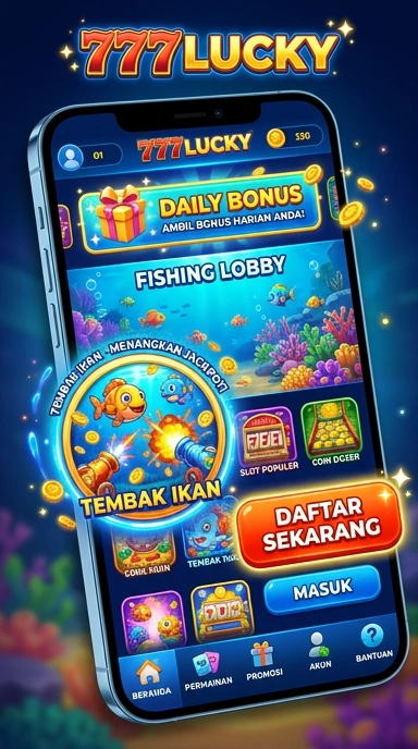 Salah satu koleksi aplikasi menarik di 777lucky.